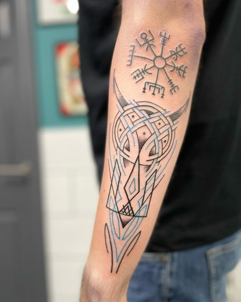 Viking tattoos for men forearm 0090