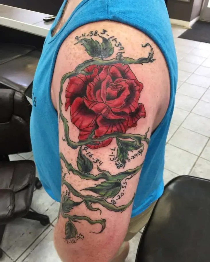 vine tattoos for men 0073