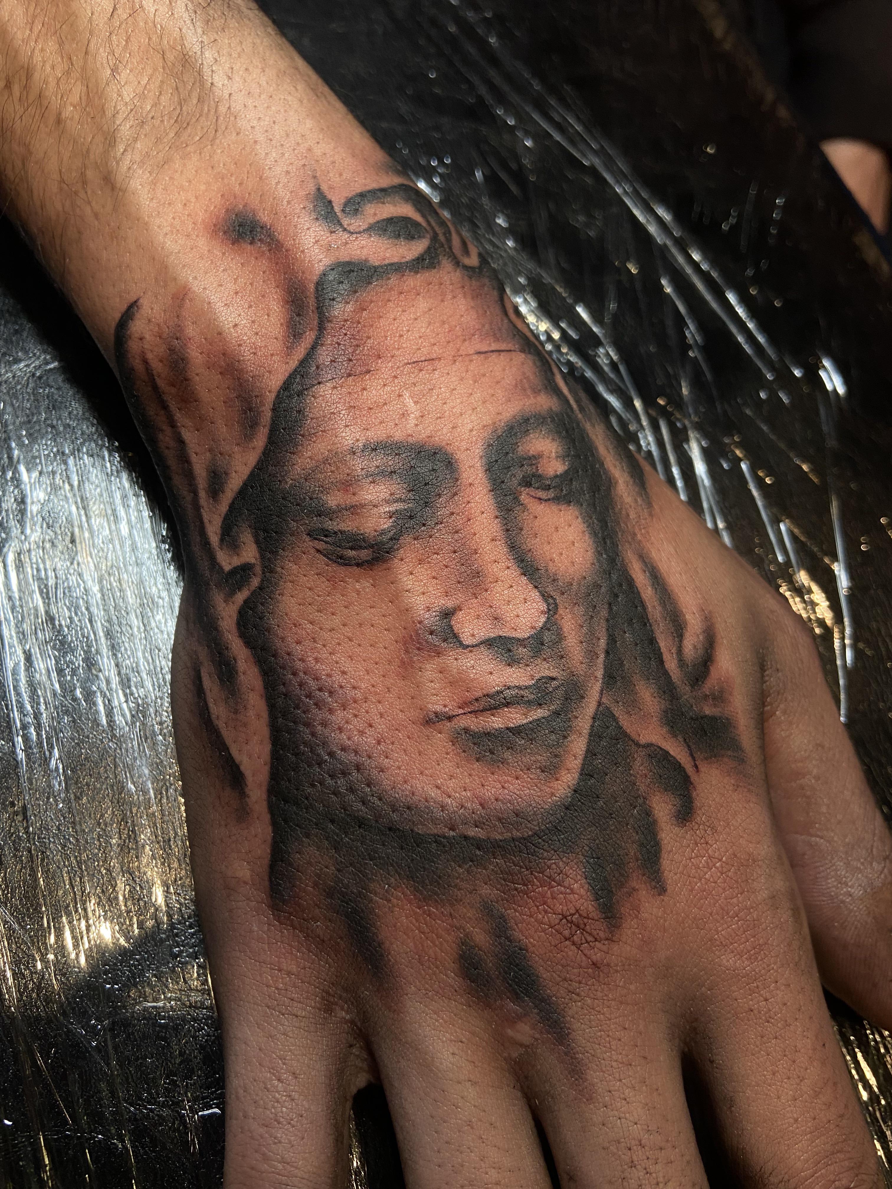 Virgin Mary tattoos for men 0017