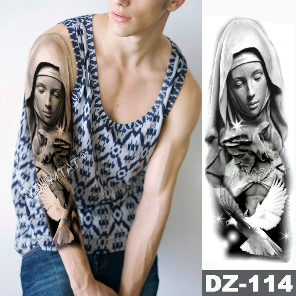 Virgin Mary tattoos for men 0029