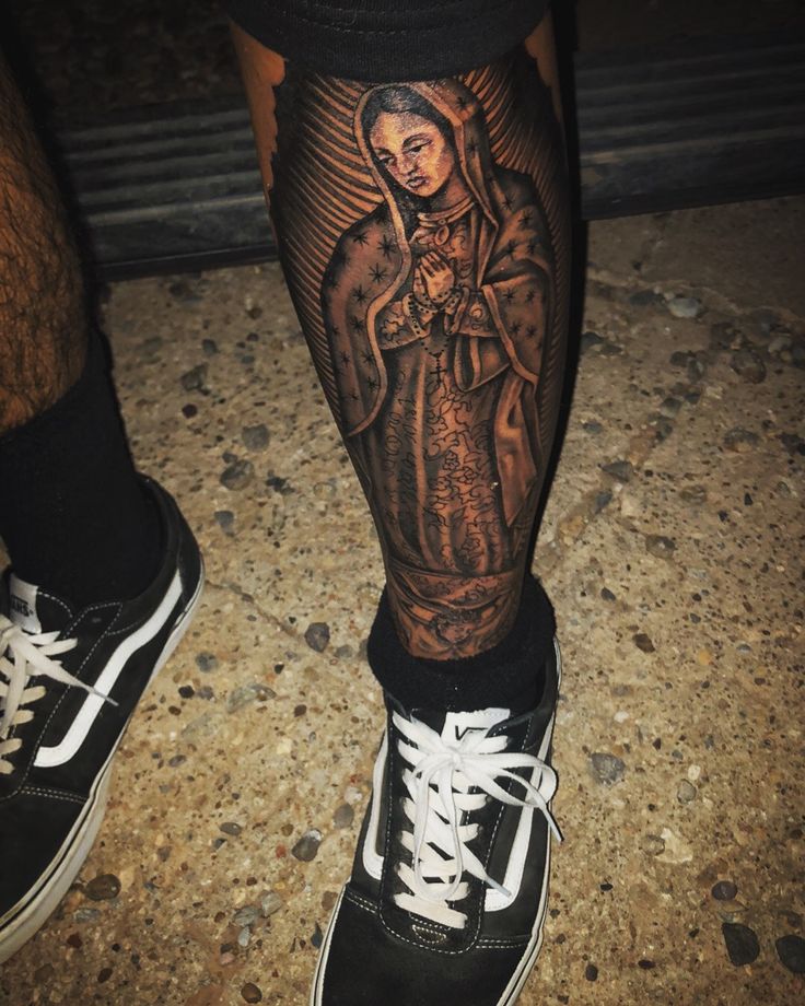 Virgin Mary tattoos for men 0037