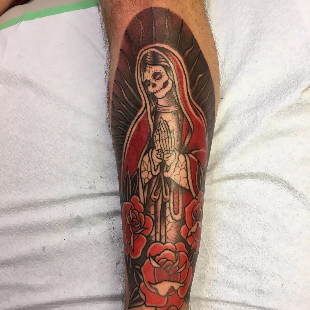 Virgin Mary tattoos for men 0057