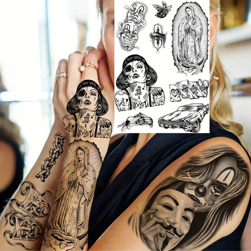 Virgin Mary tattoos for men 0073