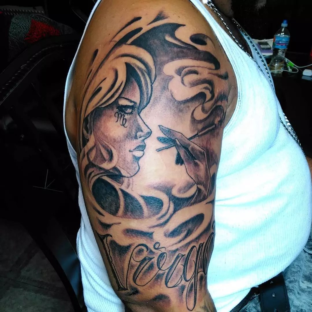 Virgo tattoos for men 0055