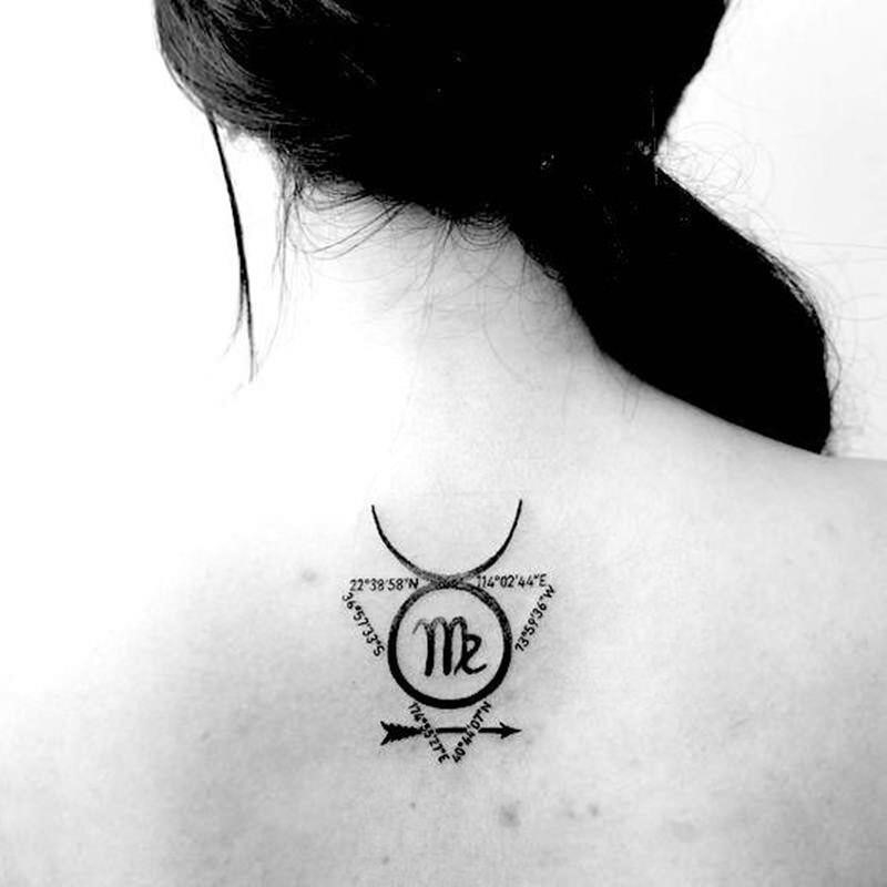 Virgo zodiac tattoos for men