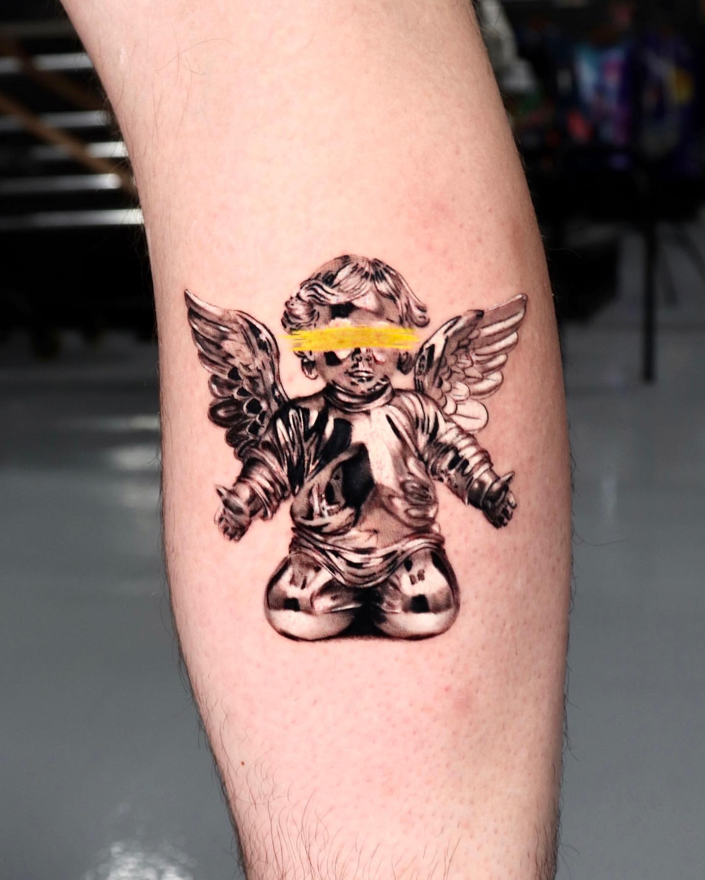 Warrior Angel tattoos for men 0043