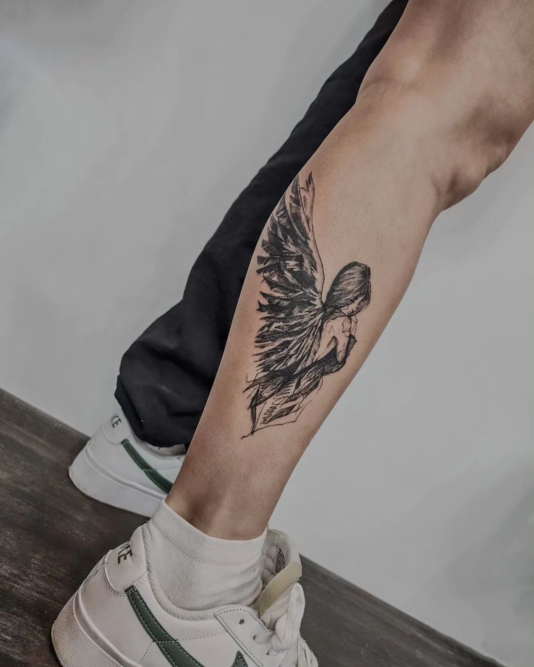 Warrior Angel tattoos for men 0084