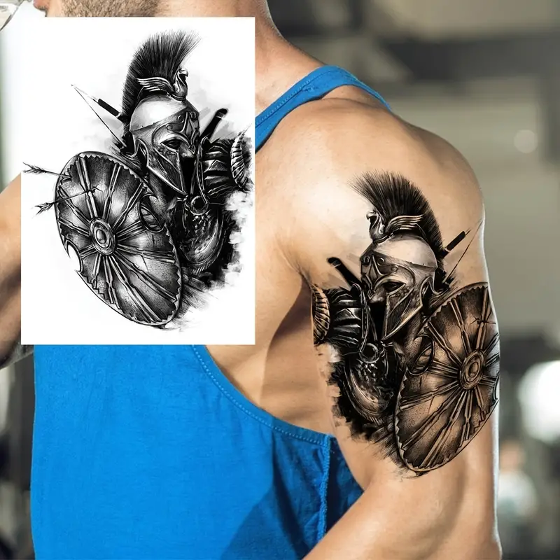 Warrior Angel tattoos for men 0089