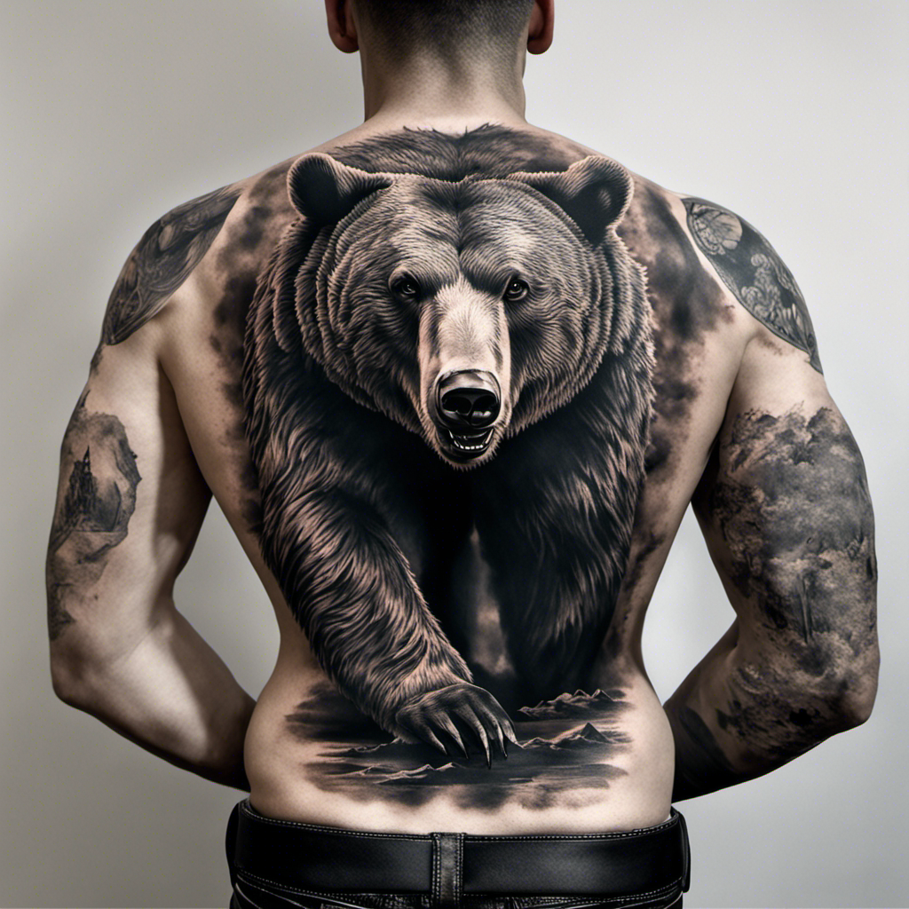 warrior chest tattoos for men 0053