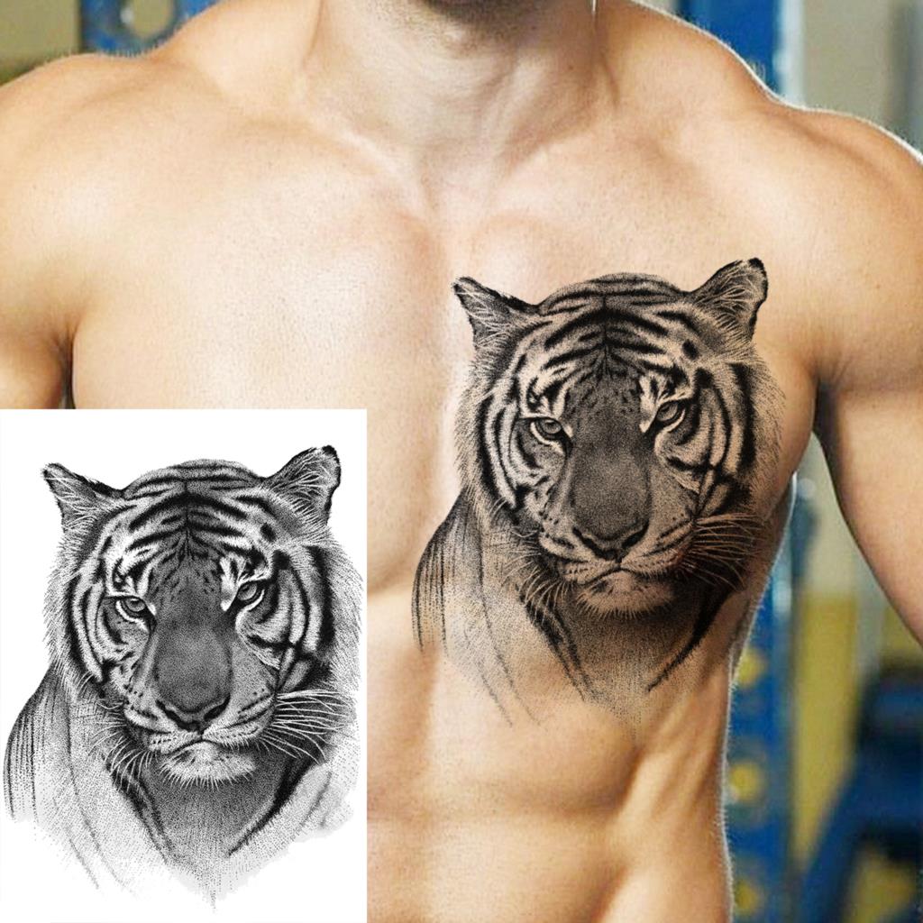 warrior chest tattoos for men 0057