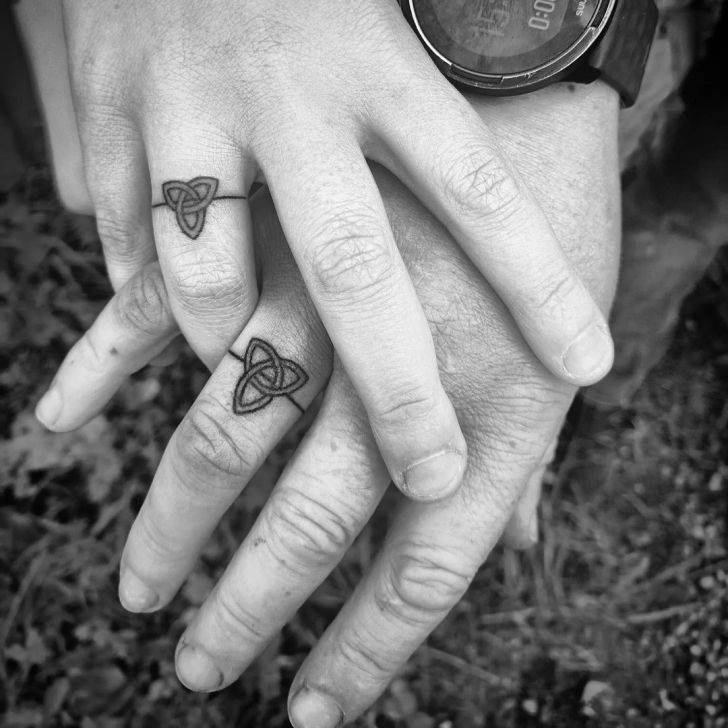 wedding ring tattoos for men 0020