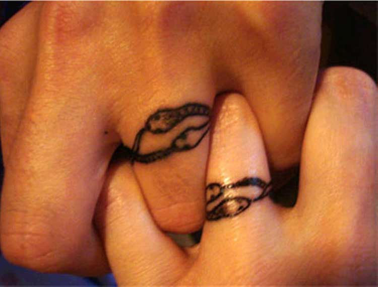 wedding ring tattoos for men 0055