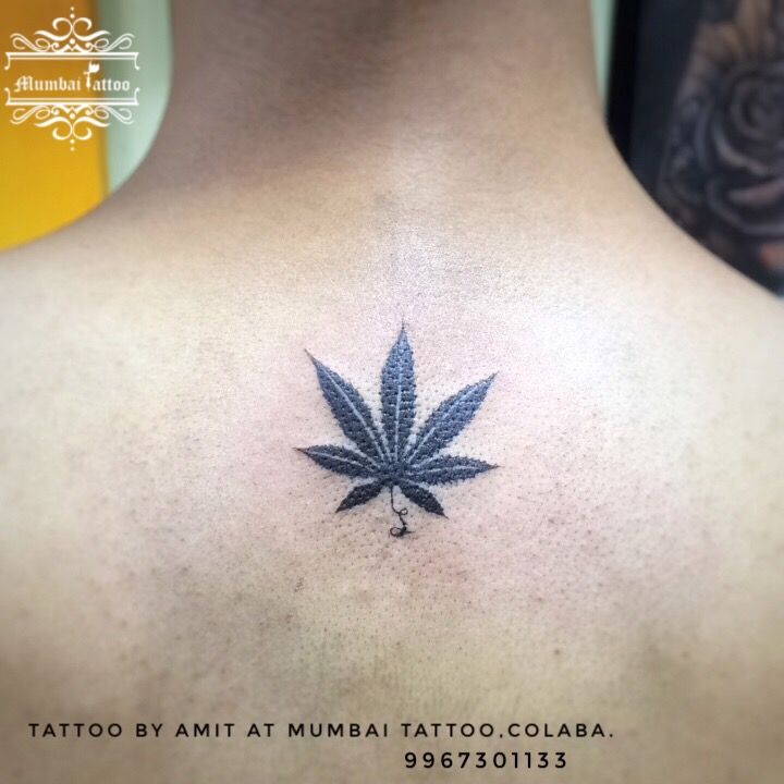 weed tattoos for men 0032