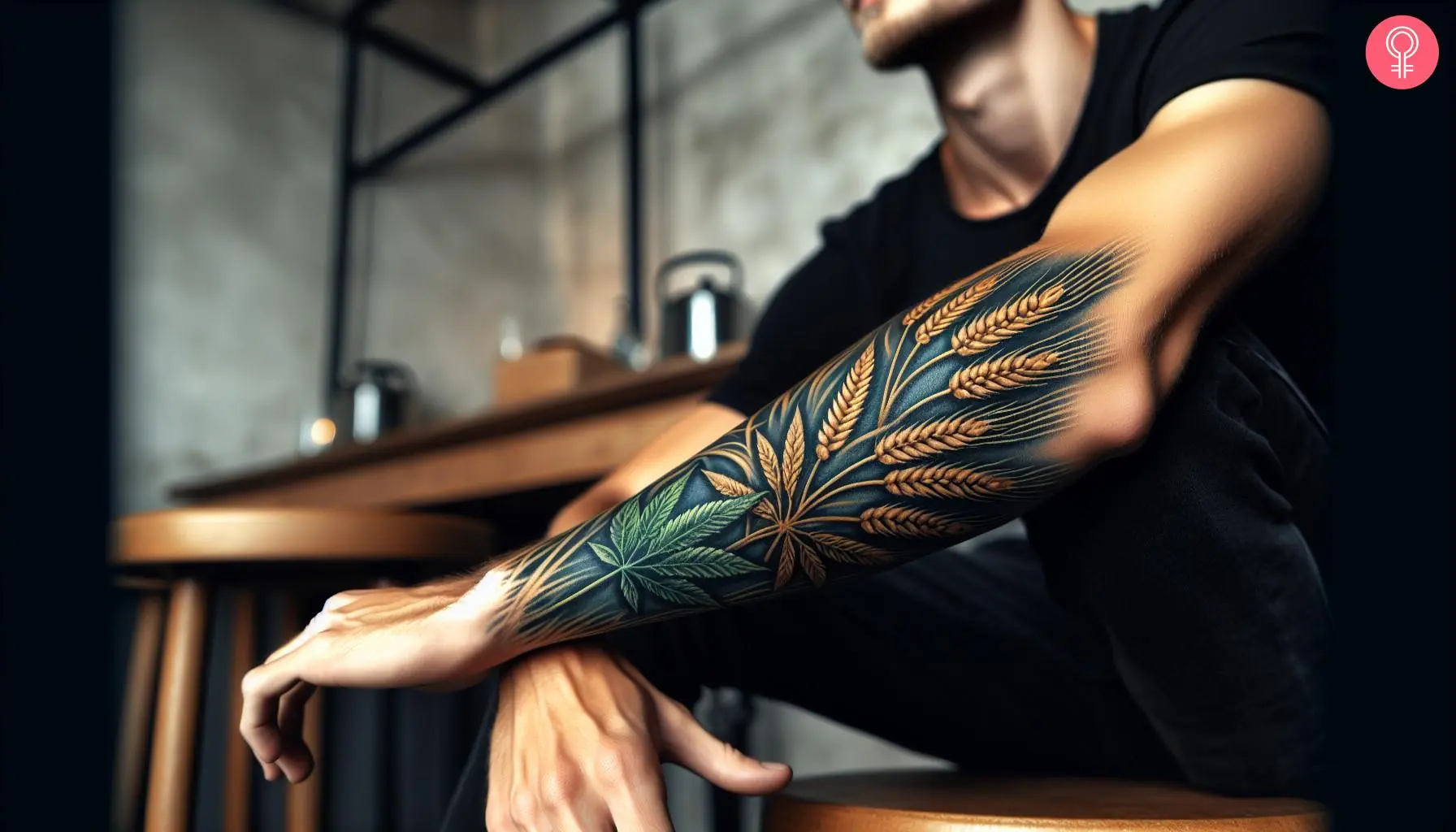 weed tattoos for men 0041