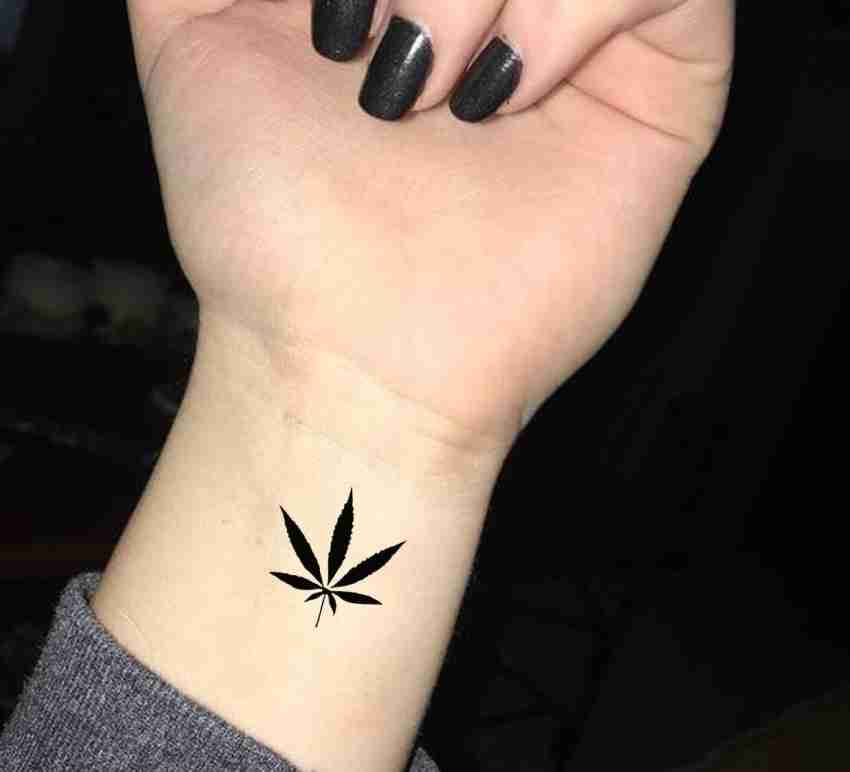 weed tattoos for men 0045