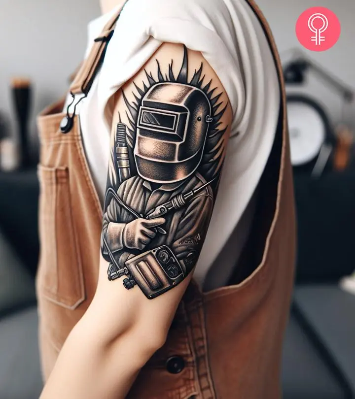 welding tattoos for men ideas