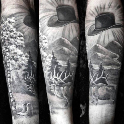 Western tattoo designs for men