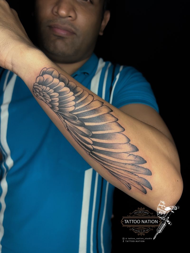 wing tattoos for men 0020