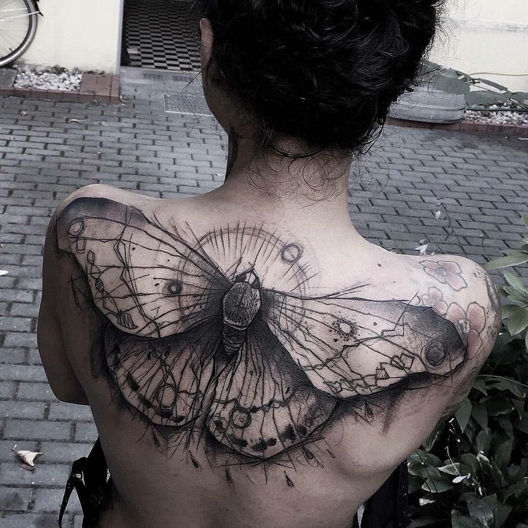 wing tattoos for men 0026