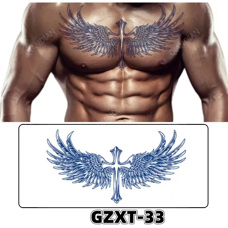 wing tattoos for men 0035