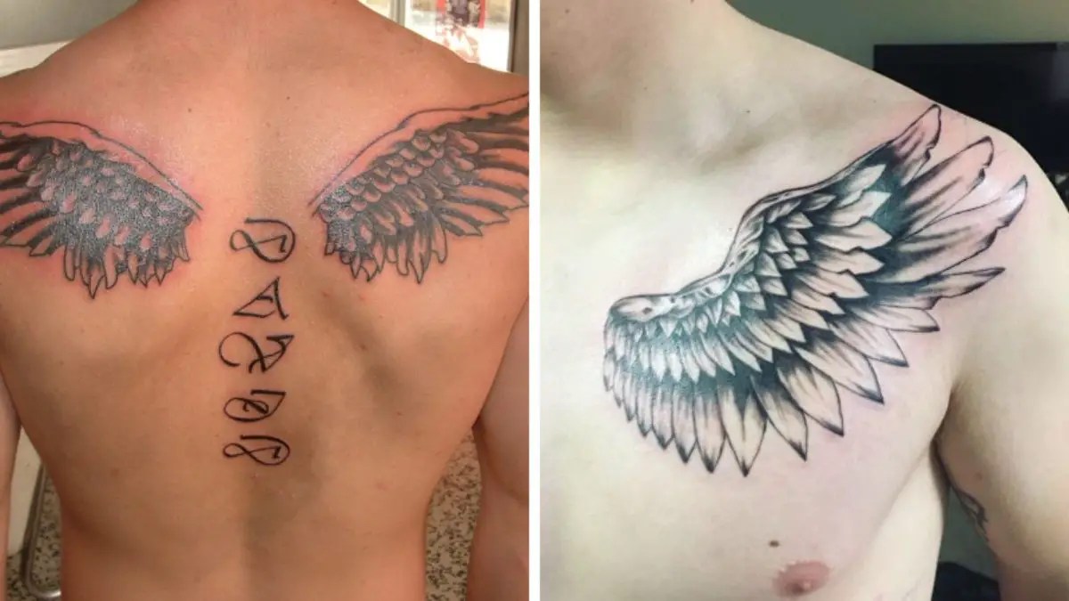 wing tattoos for men 0044