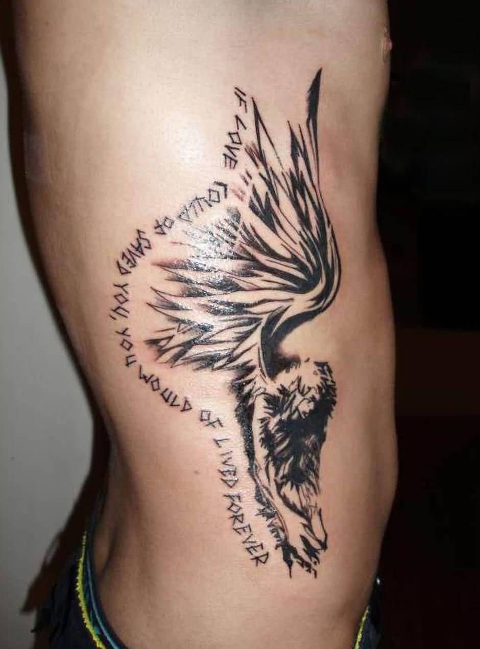 wing tattoos for men 0048