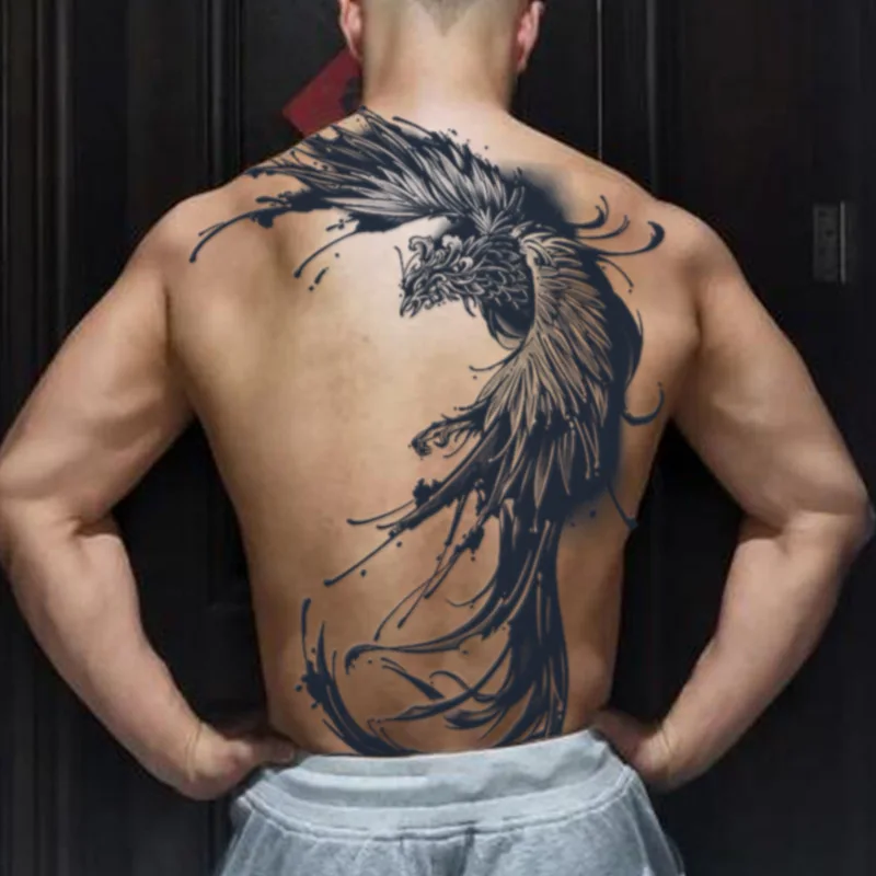 wing tattoos for men 0053