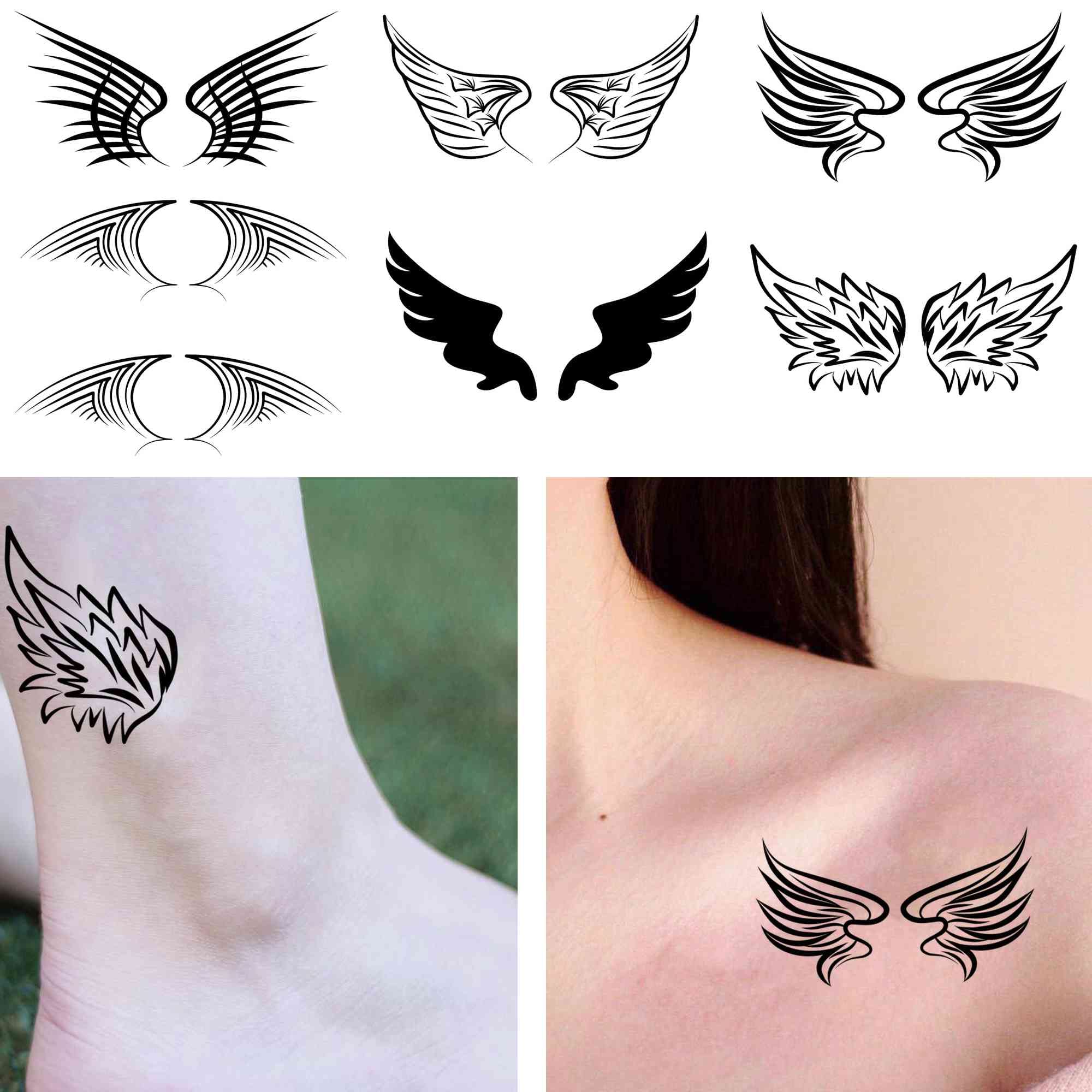 wing tattoos for men 0054