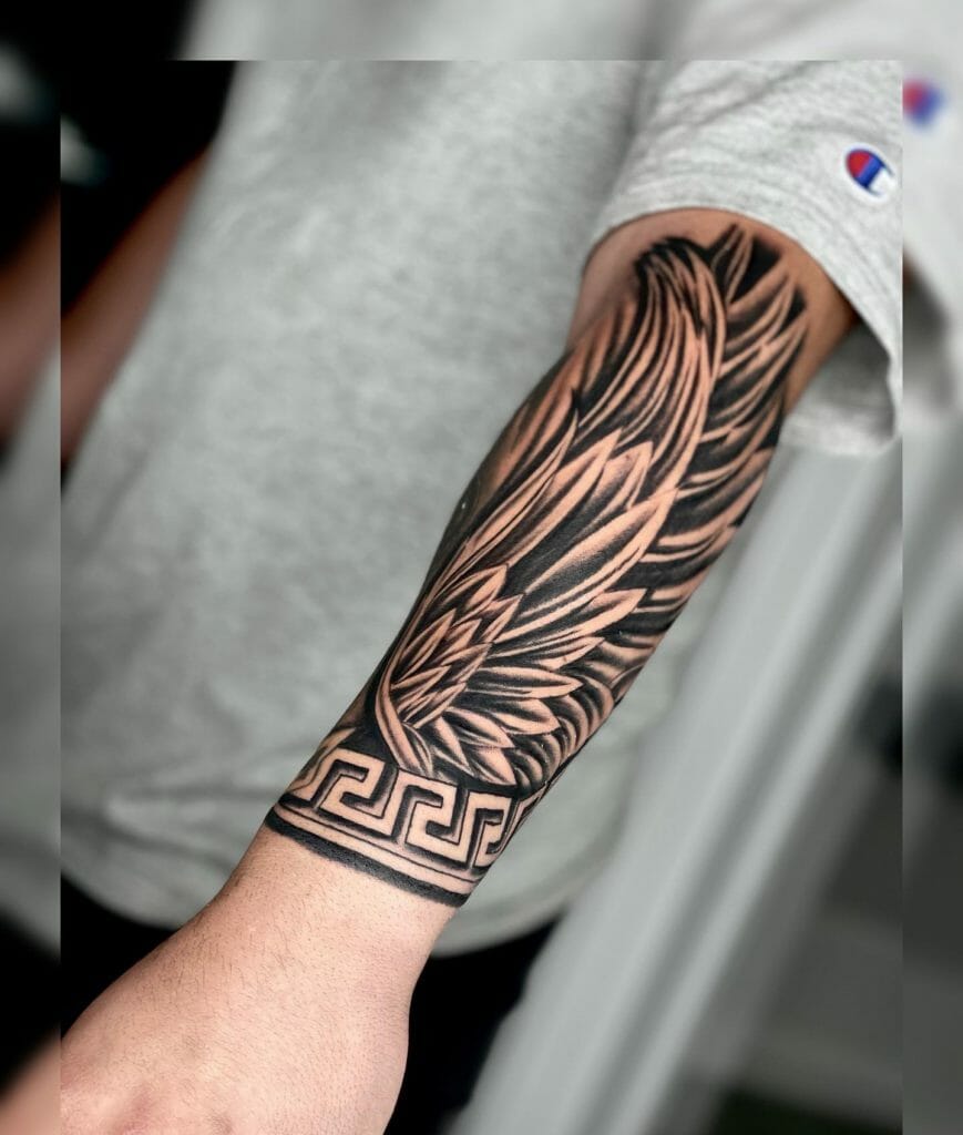 wing tattoos for men 0056