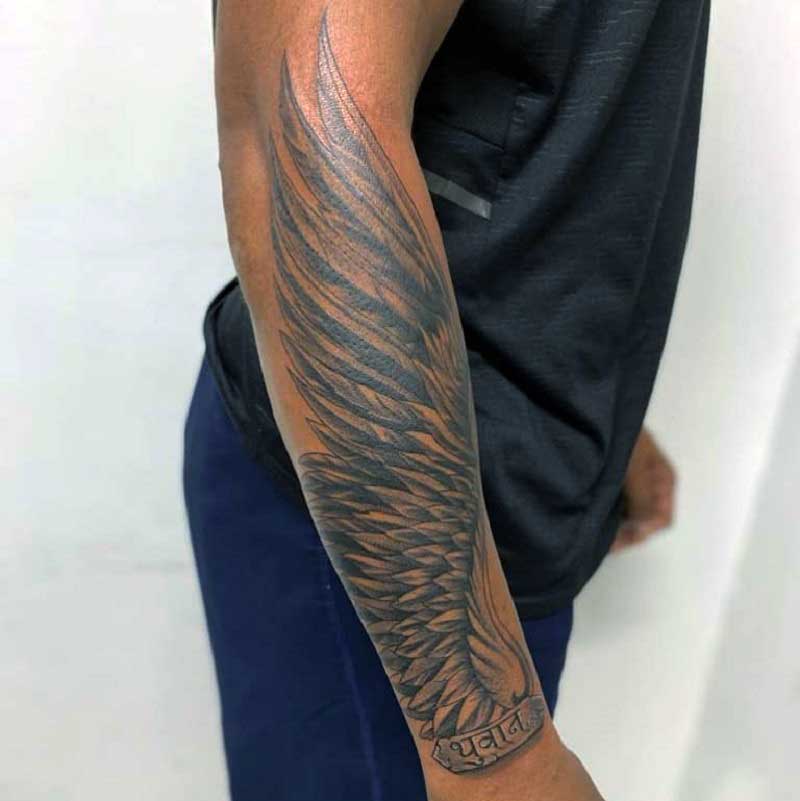 wing tattoos for men 0057