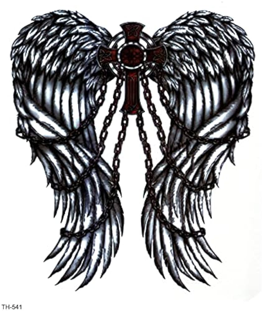 wing tattoos for men 0066