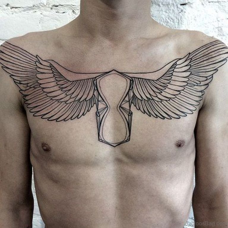 wing tattoos for men 0067