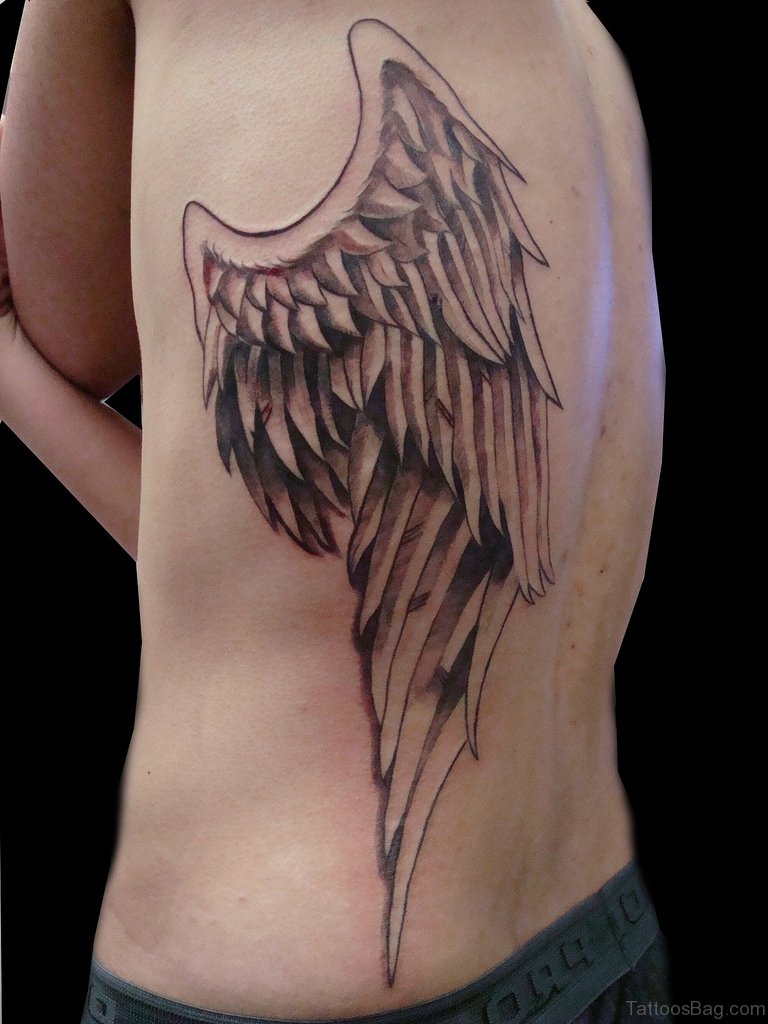 wing tattoos for men 0078