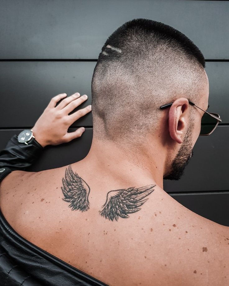 wing tattoos for men 0095