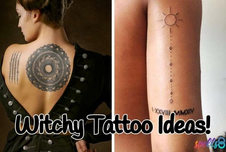 Witchy tattoos for men 0019