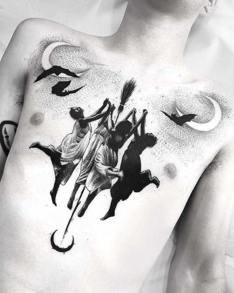 Witchy tattoos for men 0079