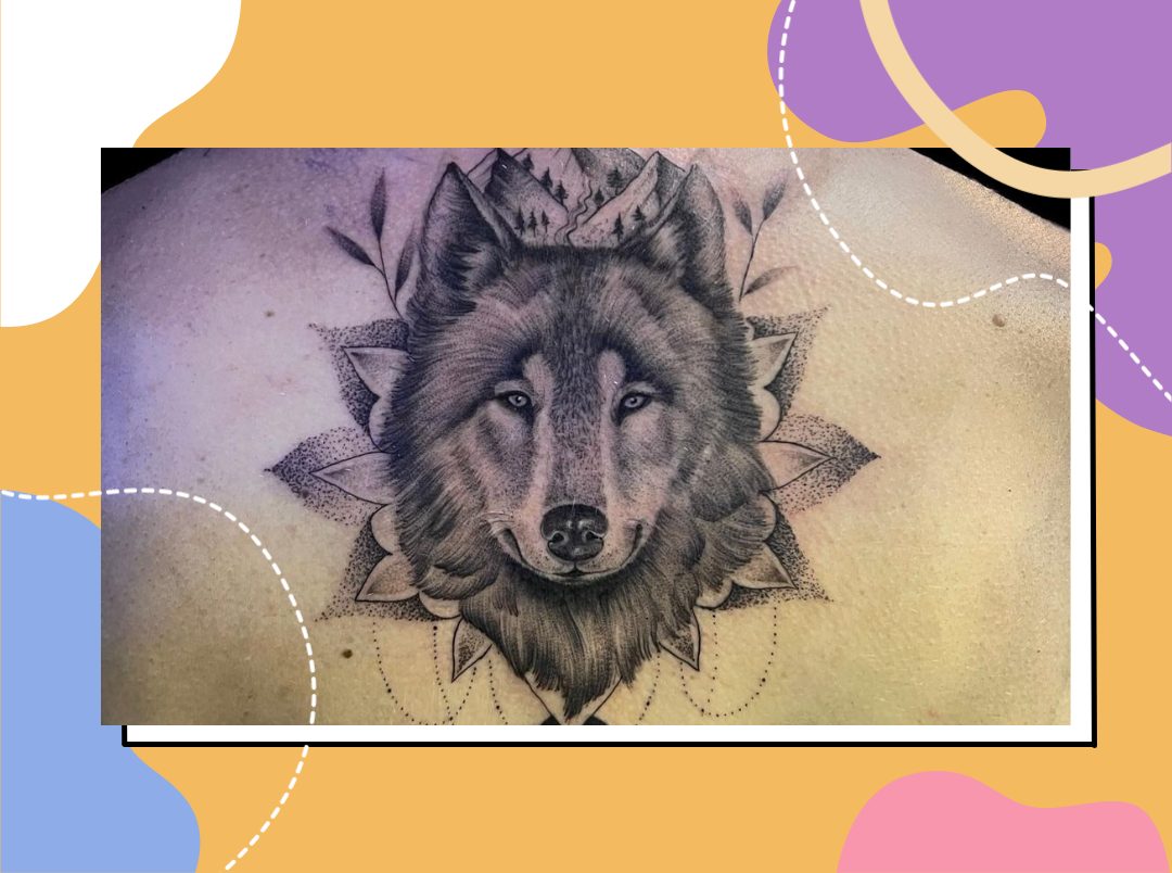 wolf forearm tattoos for men 0090