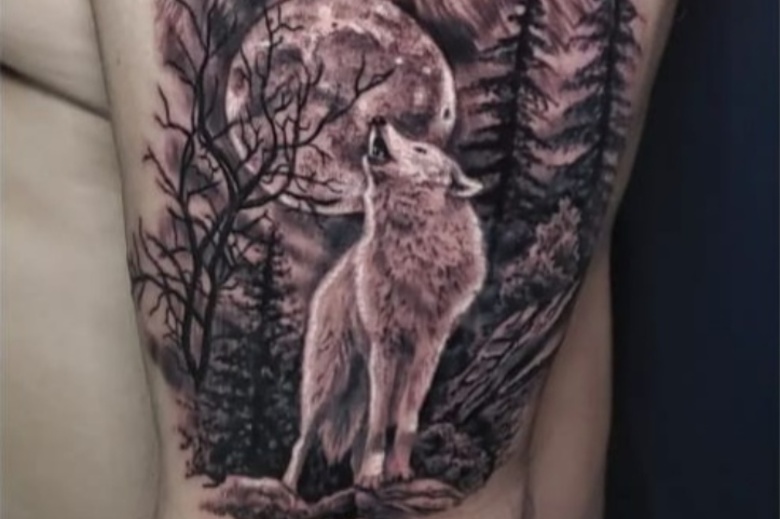 wolf hand tattoos for men 0027