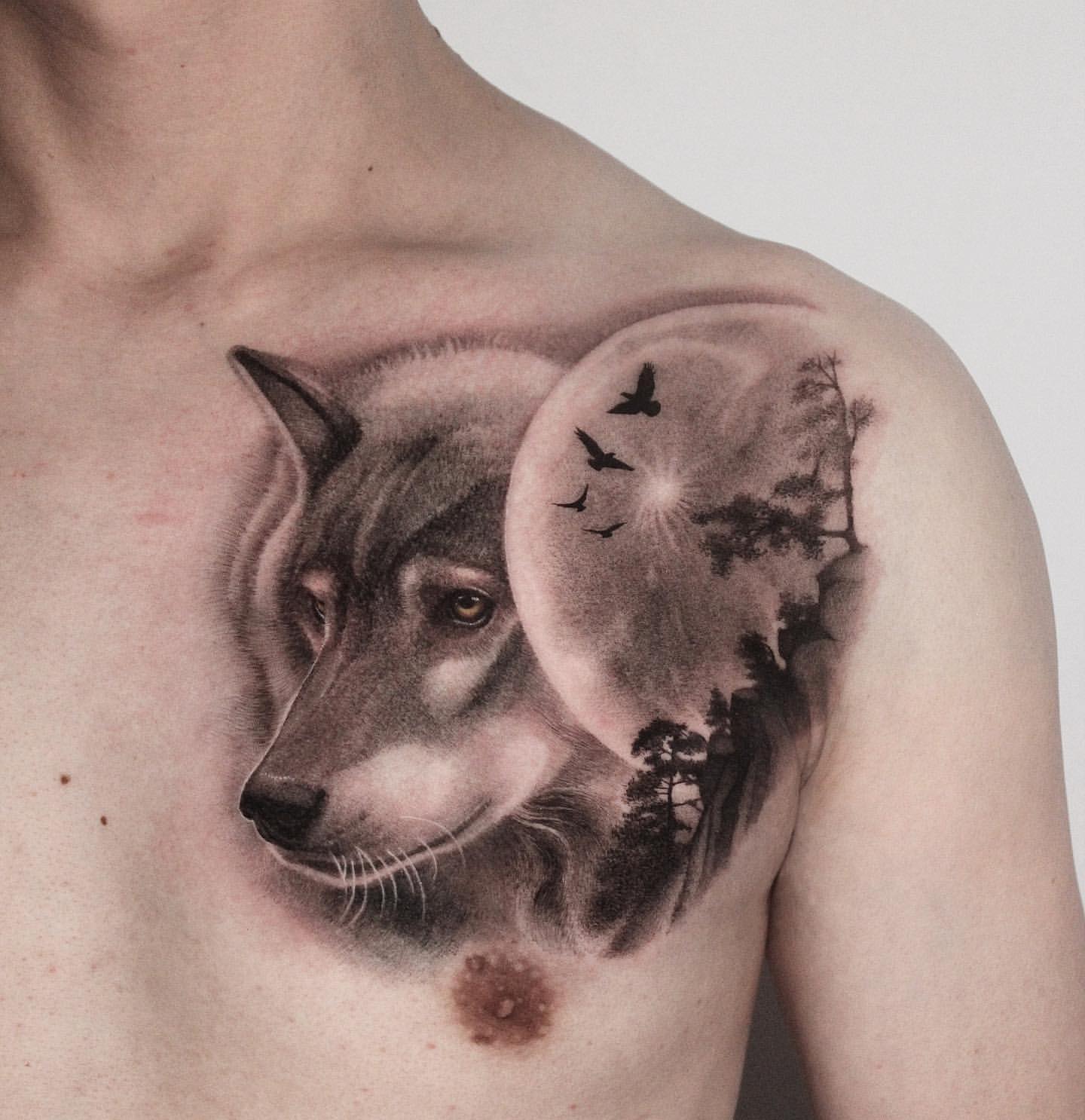 wolf tattoos for men 0018