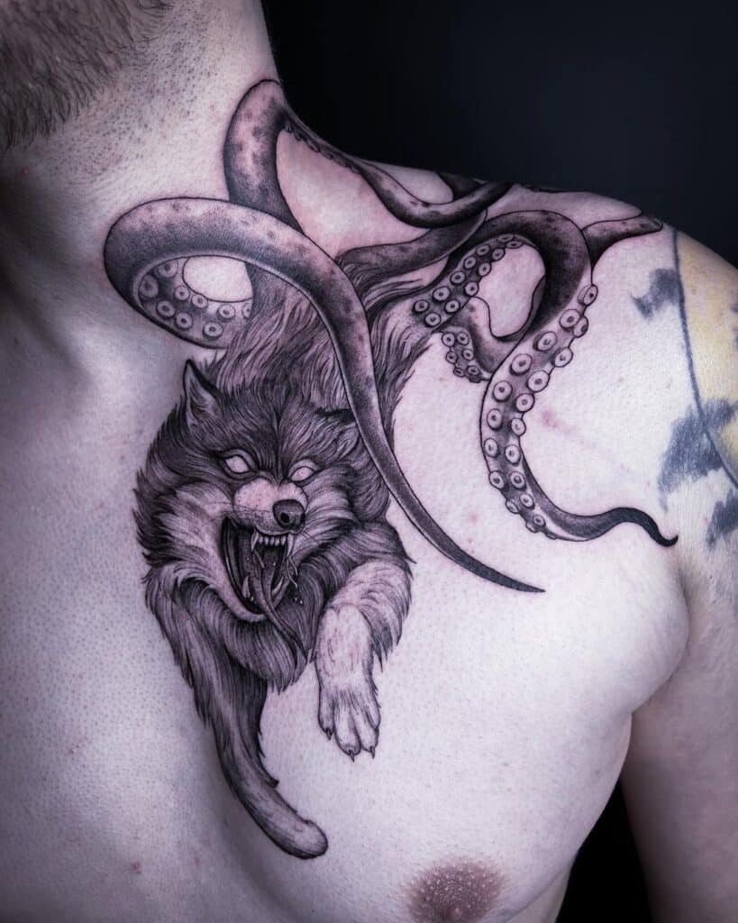 wolf tattoos for men 0019