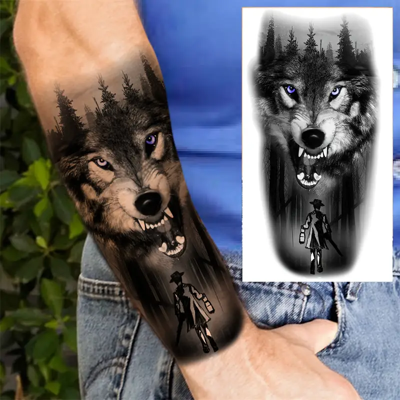 wolf tattoos for men 0023