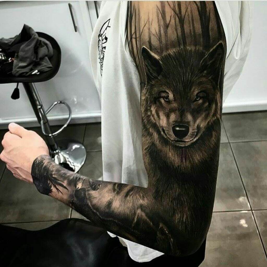 wolf tattoos for men 0025