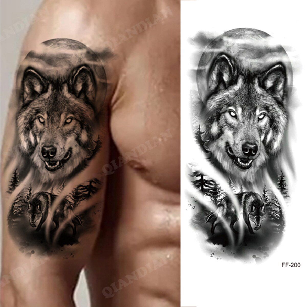 wolf tattoos for men 0030