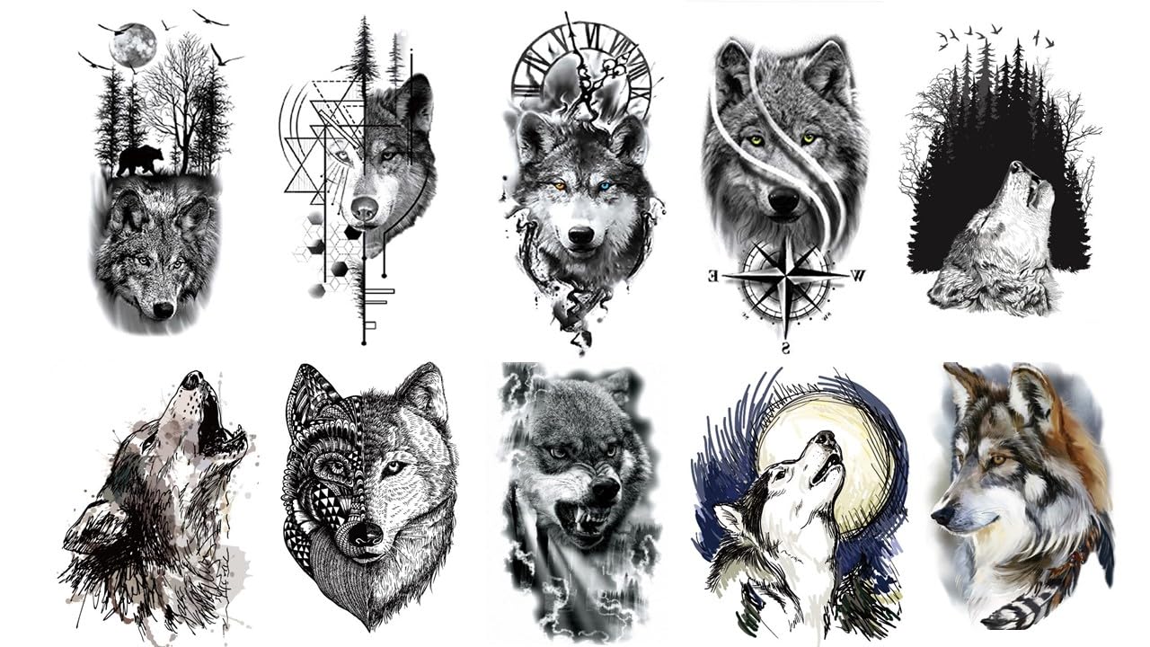 wolf tattoos for men 0044