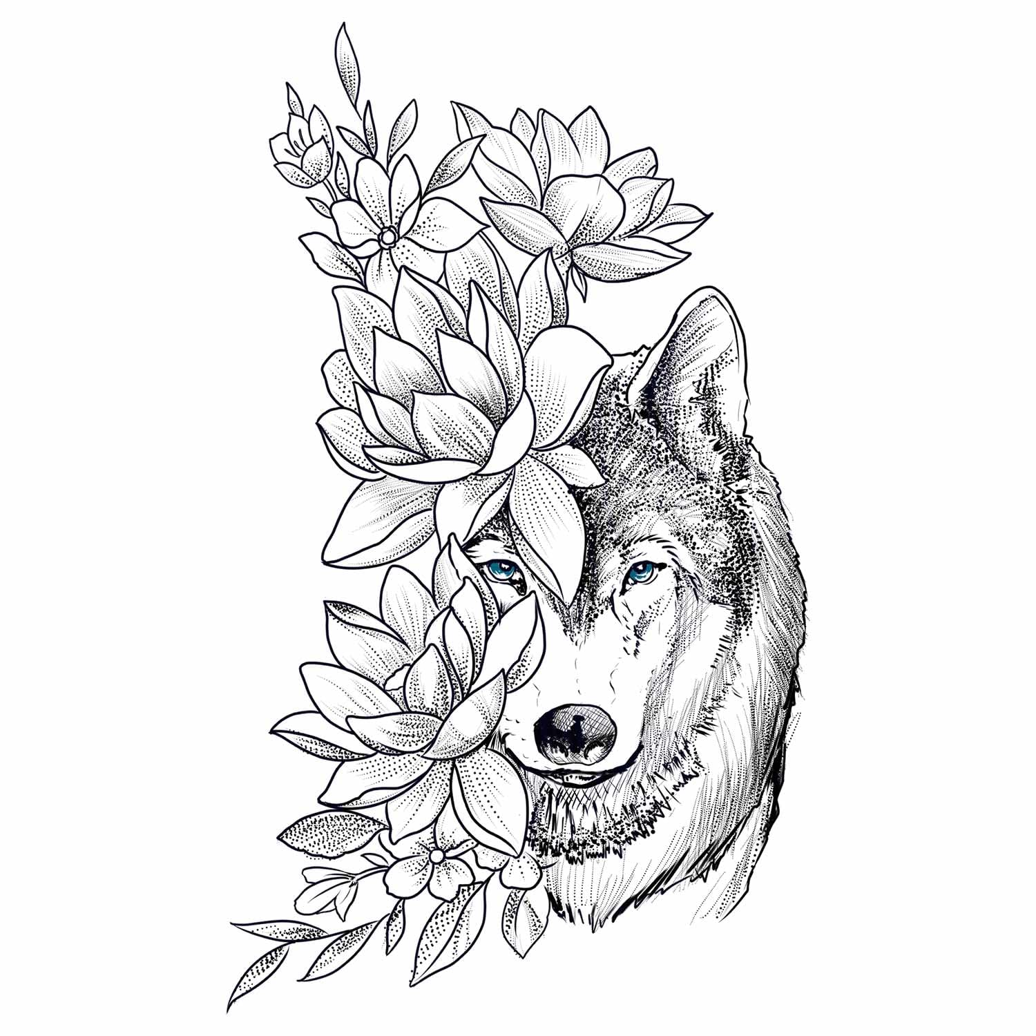 wolf tattoos for men 0075