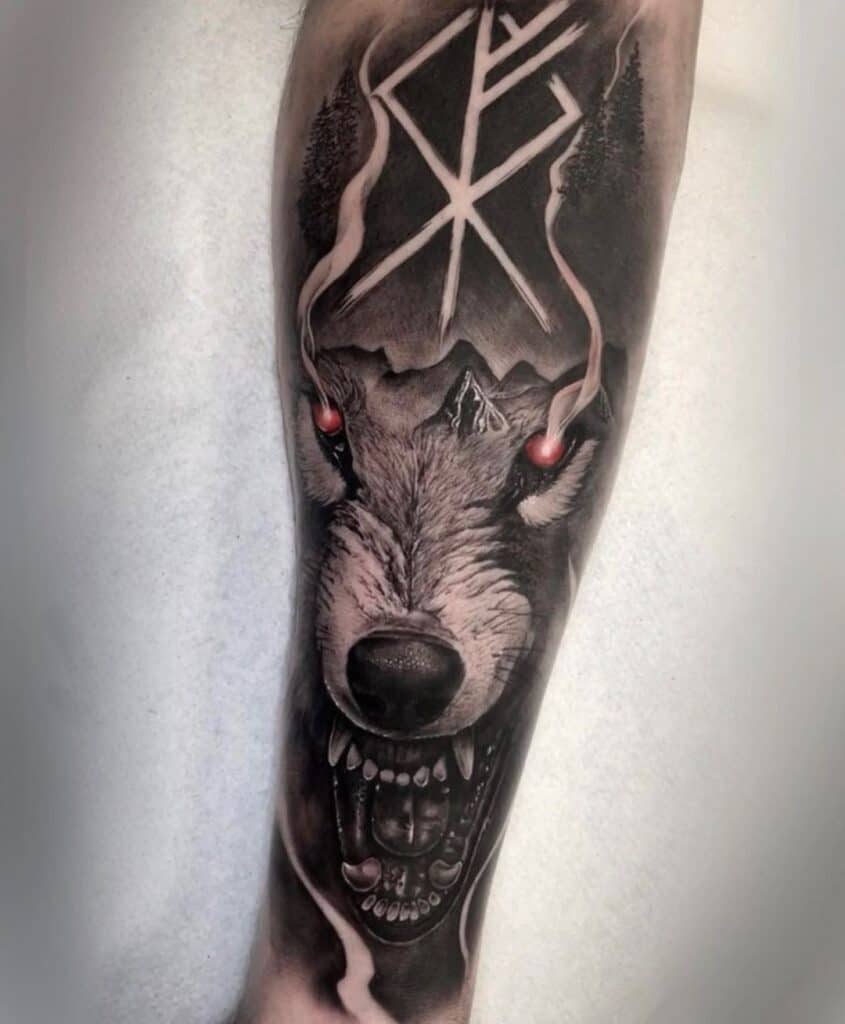 wolf tattoos for men 0087