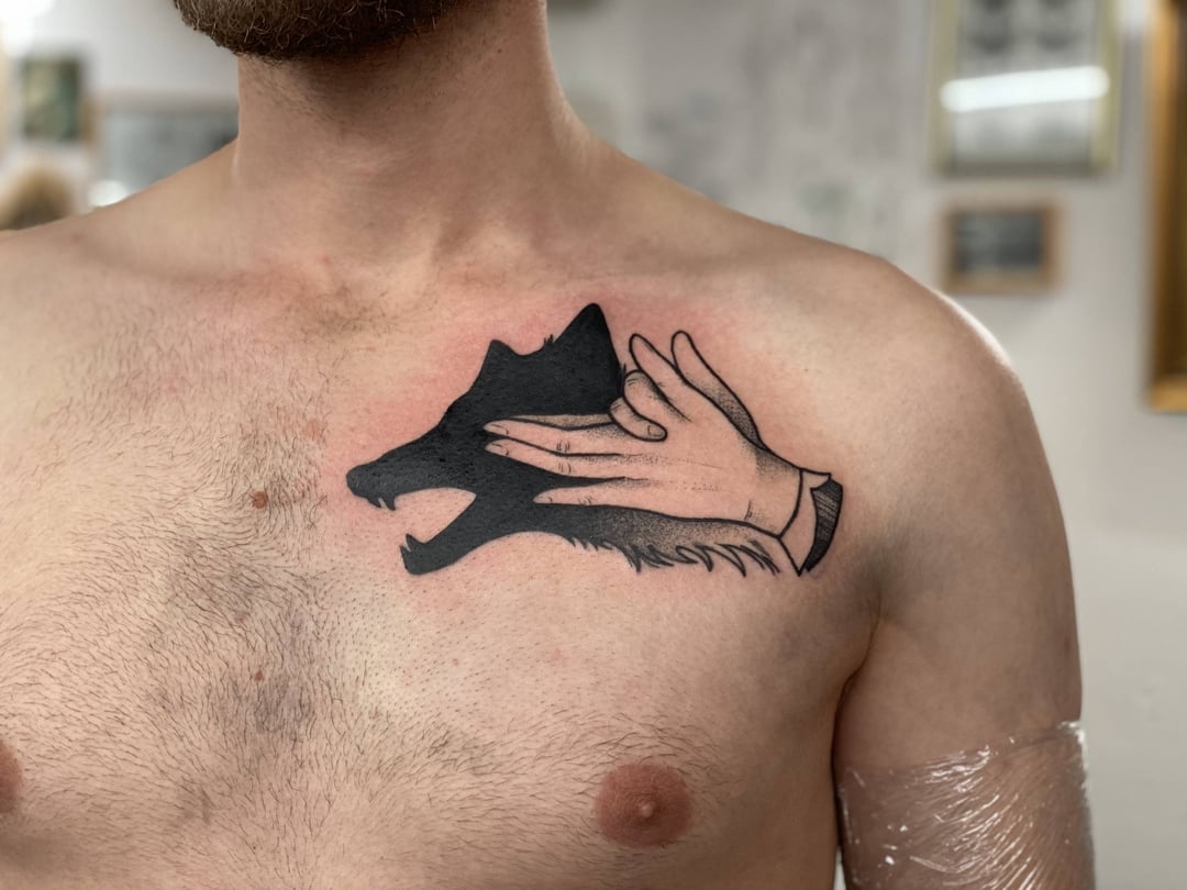 wolf tattoos for men 0090