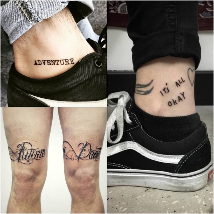 word tattoos for men 0014