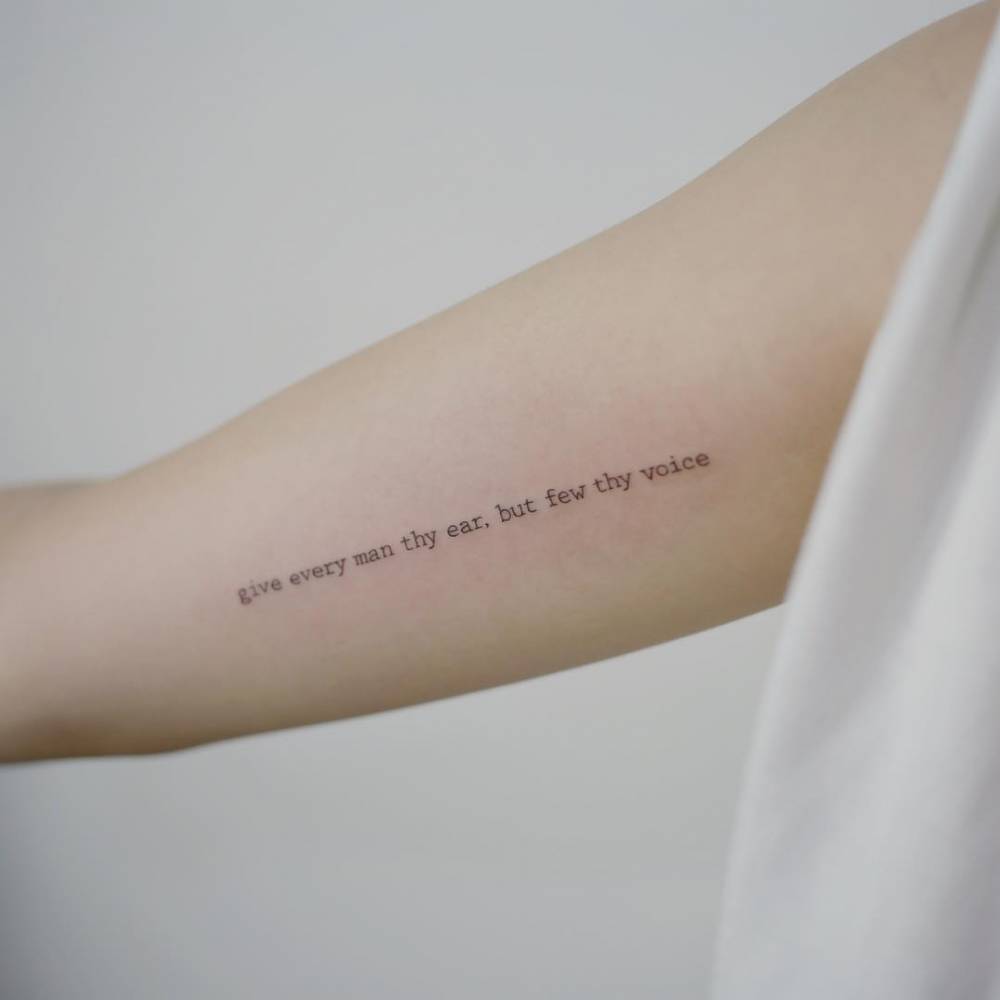 word tattoos for men 0036