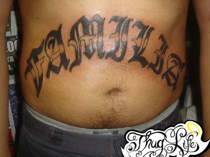 word tattoos for men 0060